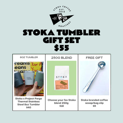 Stoka Blend + Pargo Tumbler Gift Set