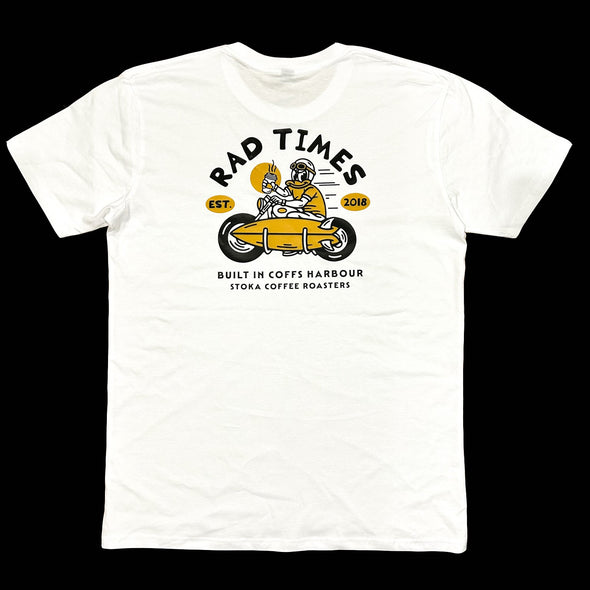 Rad Times Tee | Stoka Coffee Roasters